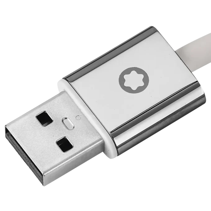 Conjunto de cabos cinzentos para auscultadores Montblanc MB 01