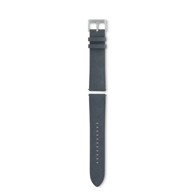 Correia cinzenta em pele de bezerro Montblanc Extreme 3.0 com fivela de pino