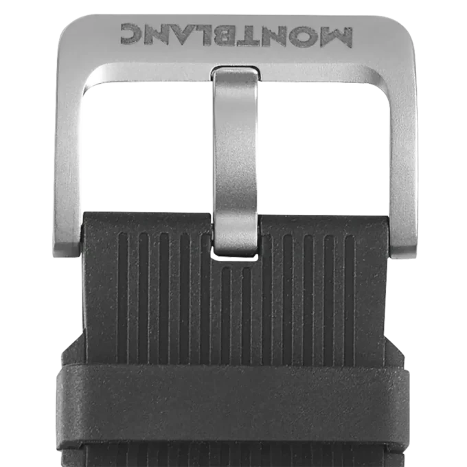 Correia de borracha preta às riscas