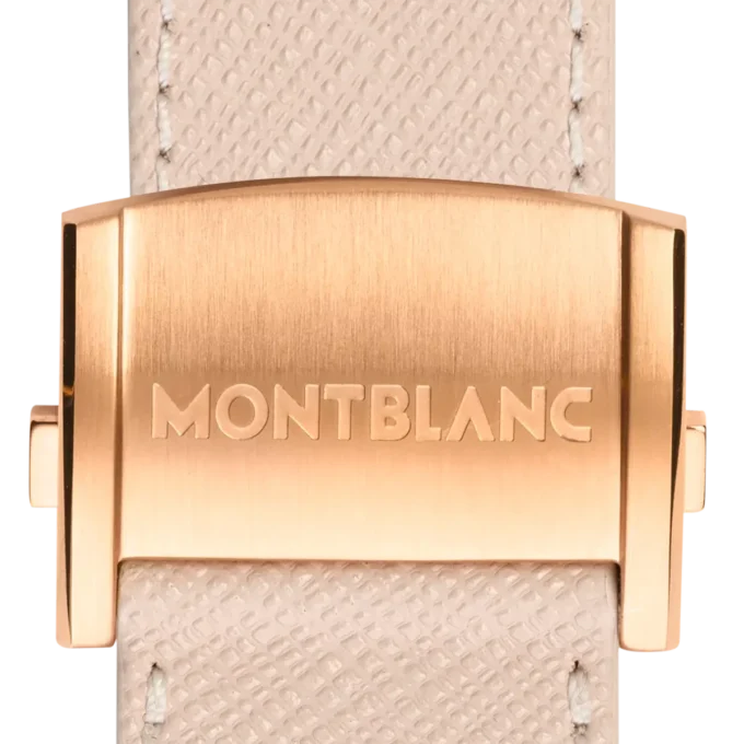 Correia em pele creme