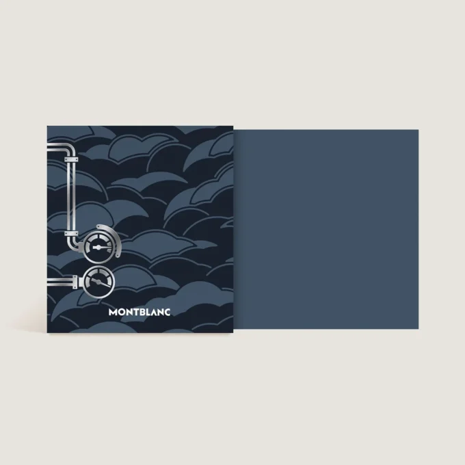 Frasco de tinta Meisterstück Around the World in 80 Days, Coal Blue – 50 ml