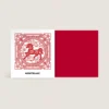 Frasco de tinta, The Legend of Zodiacs, The Horse, Vermelho – 50 ml