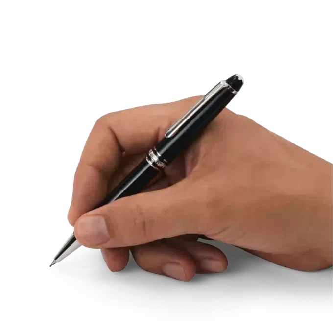 Lápis mecânico Meisterstück Classique revestido a platina. 0,5 mm