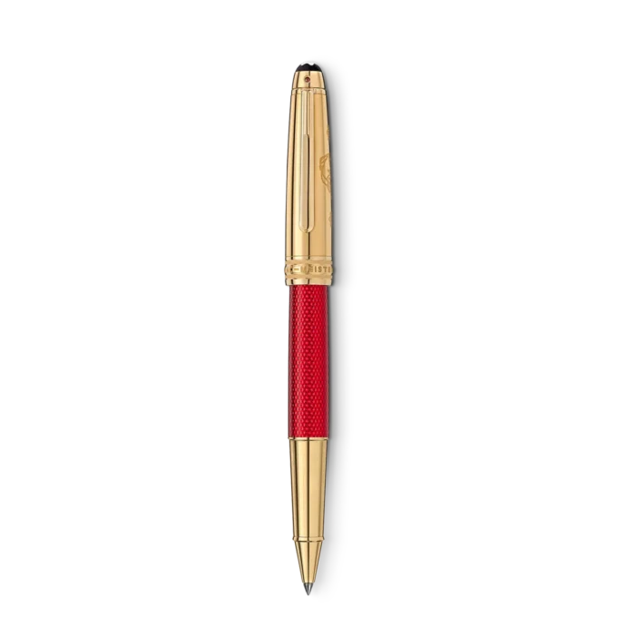 Meisterstück Solitaire Doué Red Hour Classique Rollerball Edição Especial