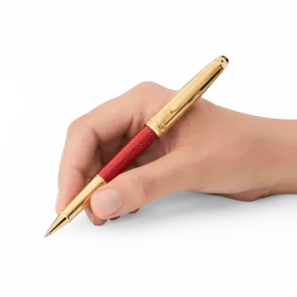 Meisterstück Solitaire Doué Red Hour Classique Rollerball Edição Especial