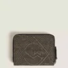 Mini carteira 4810 jacquard 2cc com fecho