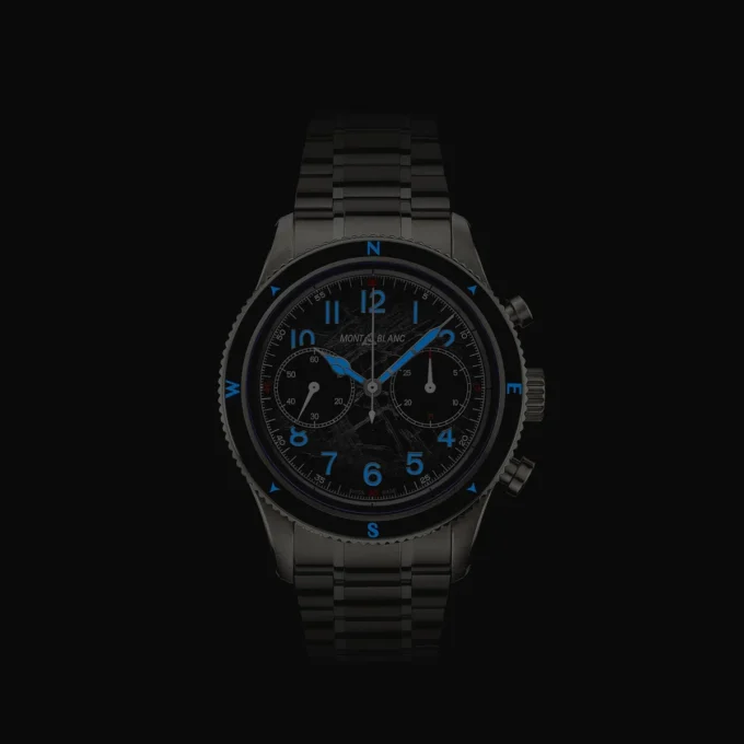 Montblanc 1858 Automatic Chronograph 0 Oxygen O 8000
