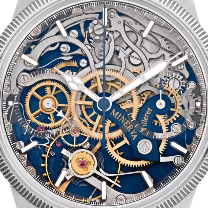 Montblanc 1858 The Unveiled Minerva Chronograph Limited Edition – 100 peças
