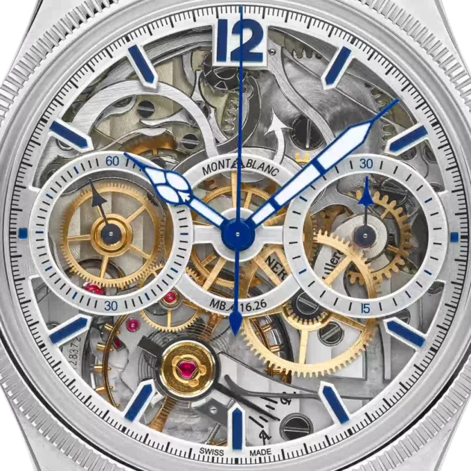 Montblanc 1858 The Unveiled Secret Minerva Monopusher Chronograph Limited Edition – 58 peças