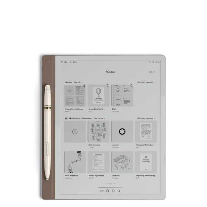 Montblanc Digital Paper cor Elixir Gold