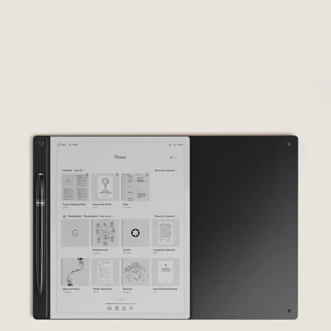 Montblanc Digital Paper cor Mystery Black