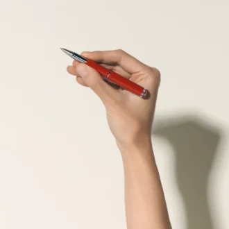 Montblanc Heritage Rouge et Noir «Baby» Edição Especial Caneta esferográfica cor de coral