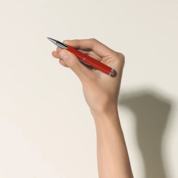 Montblanc Heritage Rouge et Noir «Baby» Edição Especial Caneta esferográfica cor de coral