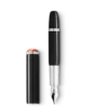 Caneta-tinteiro Montblanc Heritage Rouge et Noir «Baby» Edição Especial Preta F