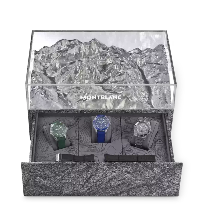 Montblanc Iced Sea Automatic Date Coffret Edição Limitada – 191 peças