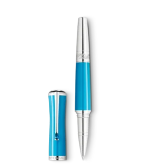 Montblanc Maria Callas Edição Especial Rollerball Turquesa