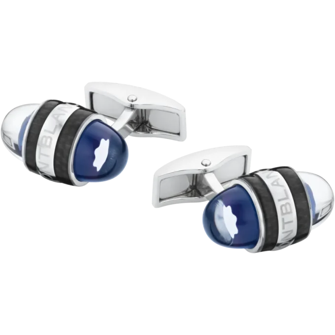 Montblanc StarWalker Botões de punho Aço e laca
