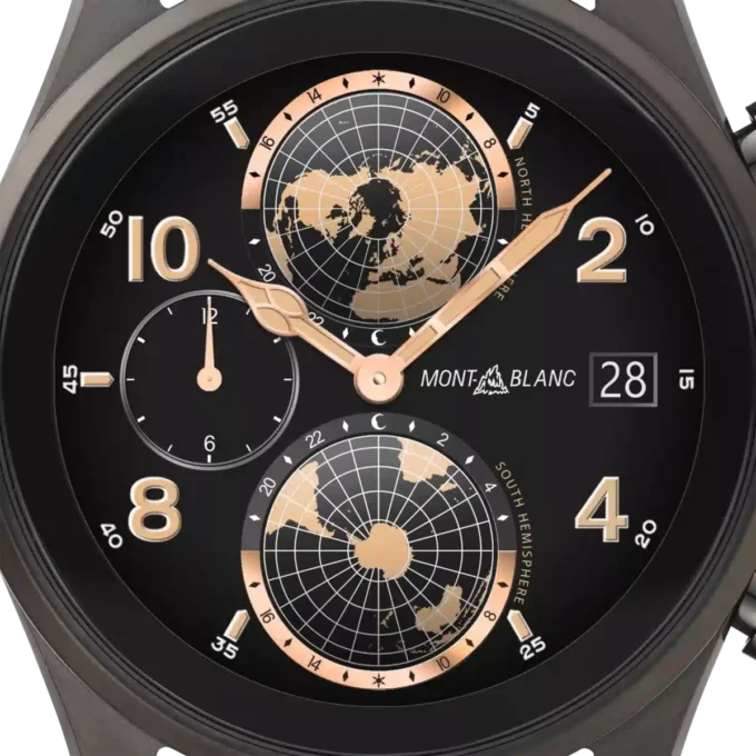 Montblanc Summit 3 Smartwatch – Titânio Preto