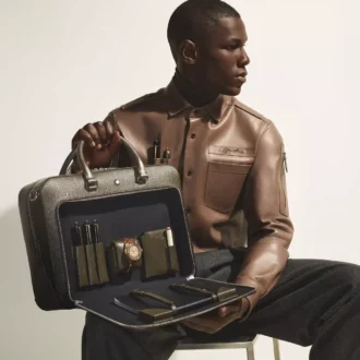 Pasta de viagem para instrumentos de escrita