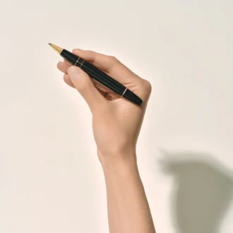 Rollerball Meisterstück LeGrand com revestimento em ouro