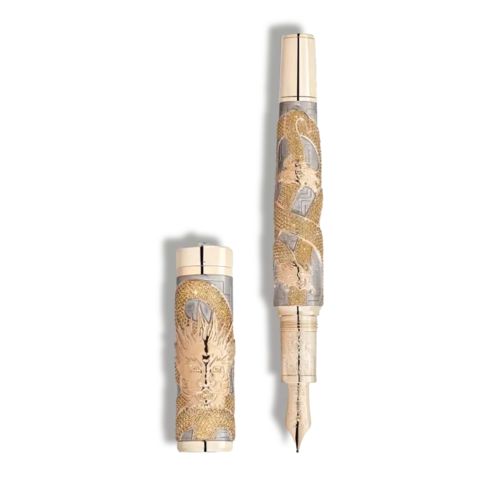 Uma viagem entre dragões A Coiling Dragon Limited Edition 8 Caneta-tinteiro